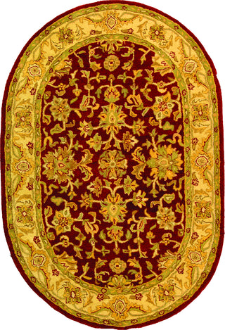 Safavieh Antiquity At312 Red/Gold Area Rug 