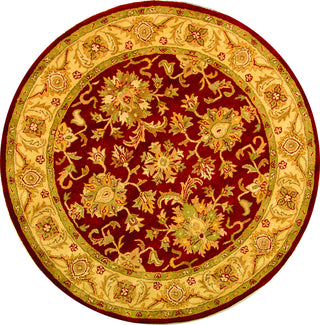 Safavieh Antiquity At312 Red/Gold Area Rug Round