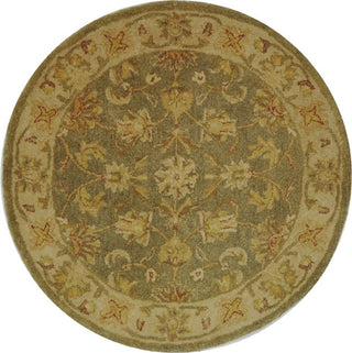 Safavieh Antiquity At313 Green/Gold Area Rug Round