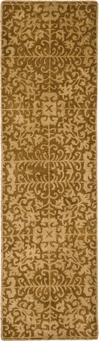 Safavieh Antiquity At411 Gold/Beige Area Rug Runner