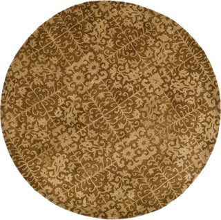 Safavieh Antiquity At411 Gold/Beige Area Rug Round