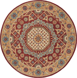 Safavieh Antiquity 501 Red/Orange Area Rug Round