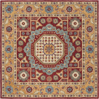 Safavieh Antiquity 501 Red/Orange Area Rug Square