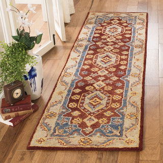 Safavieh Antiquity 503 Red/Blue Area Rug Room Scene