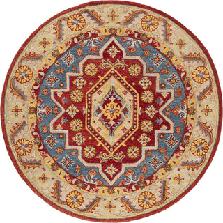 Safavieh Antiquity 503 Red/Blue Area Rug Round