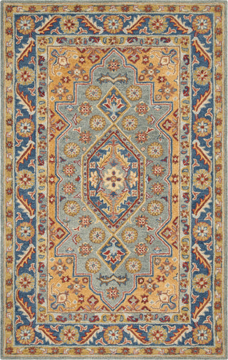 Safavieh Antiquity 504 Blue/Gold Area Rug Main