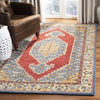 Safavieh Antiquity 505 Blue/Red Area Rug Room Scene Feature