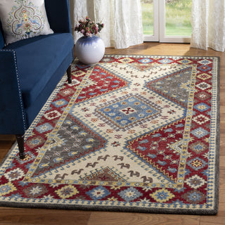 Safavieh Antiquity 507 Red/Ivory Area Rug Room Scene Feature