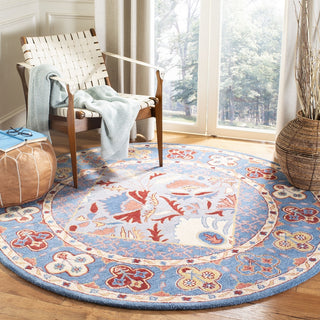 Safavieh Antiquity 508 Blue/Red Area Rug Room Scene