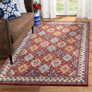 Safavieh Antiquity 509 Red/Blue Area Rug Room Scene Feature