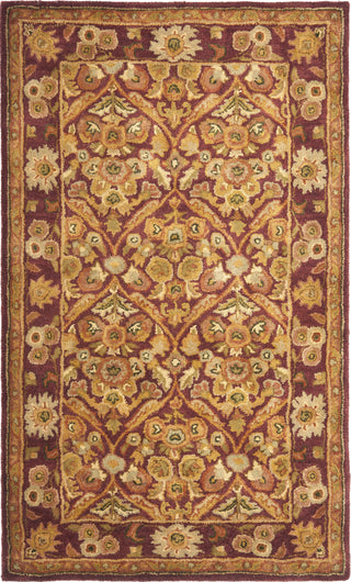 Safavieh Antiquity At51 Wine/Gold Area Rug Main