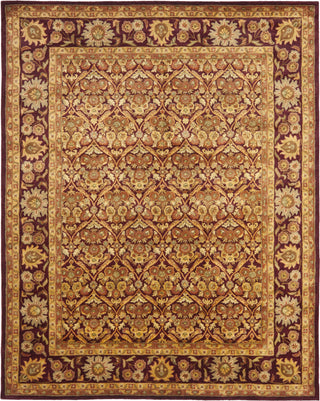 Safavieh Antiquity At51 Wine/Gold Area Rug Main