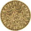 Safavieh Antiquity At51 Gold Area Rug Round