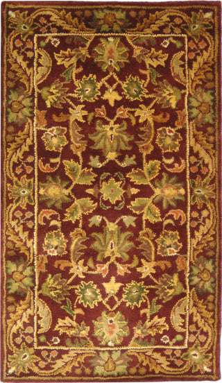 Safavieh Antiquity At52 Wine/Gold Area Rug 