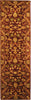 Safavieh Antiquity At52 Wine/Gold Area Rug Runner