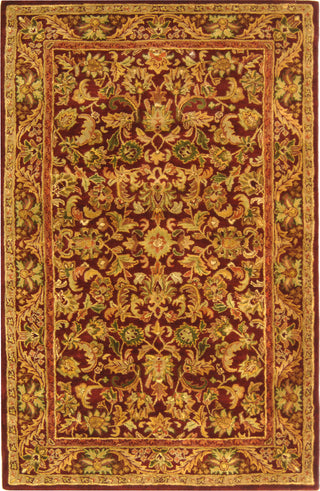 Safavieh Antiquity At52 Wine/Gold Area Rug Main