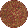 Safavieh Antiquity At52 Red/Red Area Rug Round