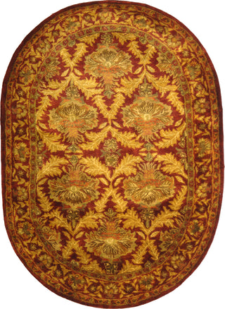 Safavieh Antiquity At54 Wine/Gold Area Rug 