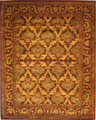 Safavieh Antiquity At54 Wine/Gold Area Rug Main