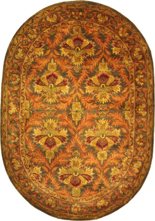 Safavieh Antiquity At54 Sage/Gold Area Rug 