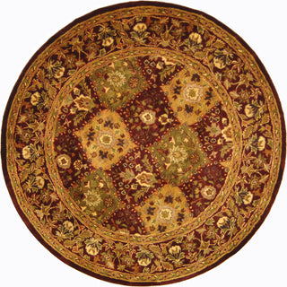 Safavieh Antiquity At57 Wine Area Rug Round