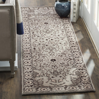 Safavieh Antiquity 58 Grey/Beige Area Rug Room Scene Feature