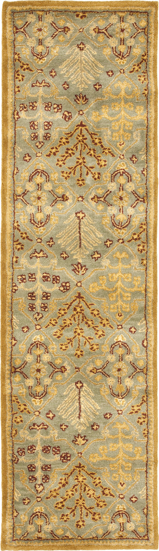 Safavieh Antiquity At613 Light Blue/Gold Area Rug Runner