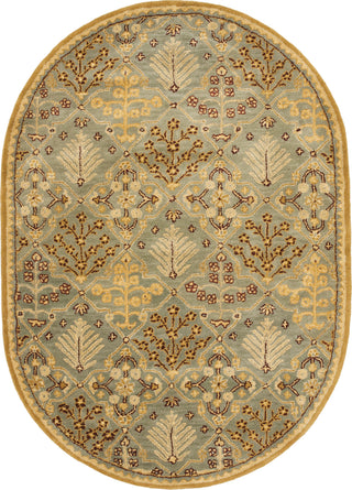 Safavieh Antiquity At613 Light Blue/Gold Area Rug 