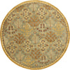 Safavieh Antiquity At613 Light Blue/Gold Area Rug Round