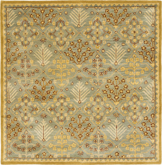 Safavieh Antiquity At613 Light Blue/Gold Area Rug Square