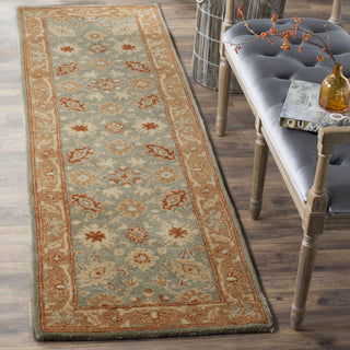 Safavieh Antiquity 61 Blue/Beige Area Rug Room Scene Feature