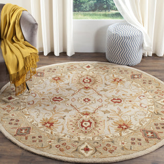 Safavieh Antiquity 816 Grey Beige/Sage Area Rug Room Scene