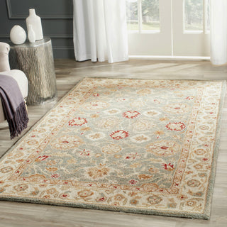 Safavieh Antiquity 822 Grey Blue/Beige Area Rug Room Scene Feature