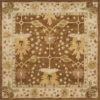 Safavieh Antiquity 840 Brown/Beige Area Rug Square