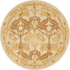 Safavieh Antiquity 841 Beige/Gold Area Rug Round