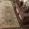 Safavieh Antiquity 847 Blue/Ivory Area Rug Room Scene Feature
