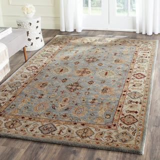 Safavieh Antiquity 847 Blue/Ivory Area Rug Room Scene