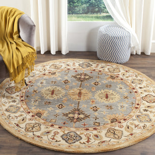 Safavieh Antiquity 847 Blue/Ivory Area Rug Room Scene