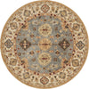 Safavieh Antiquity 847 Blue/Ivory Area Rug Round