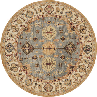 Safavieh Antiquity 847 Blue/Ivory Area Rug Round