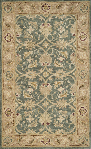 Safavieh Antiquity 849 Teal Blue/Taupe Area Rug main image