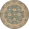 Safavieh Antiquity 849 Teal Blue/Taupe Area Rug Round