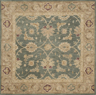 Safavieh Antiquity 849 Teal Blue/Taupe Area Rug Square