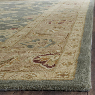 Safavieh Antiquity 849 Teal Blue/Taupe Area Rug Detail