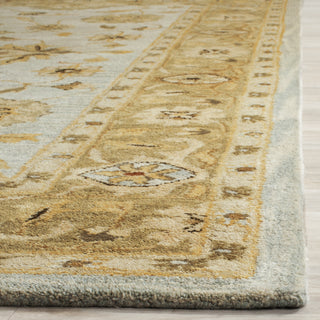 Safavieh Antiquity 856 Light Blue/Sage Area Rug Detail