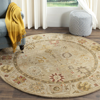 Safavieh Antiquity 859 Taupe/Beige Area Rug Room Scene