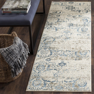 Safavieh Artifact ATF237B Blue/Creme Area Rug