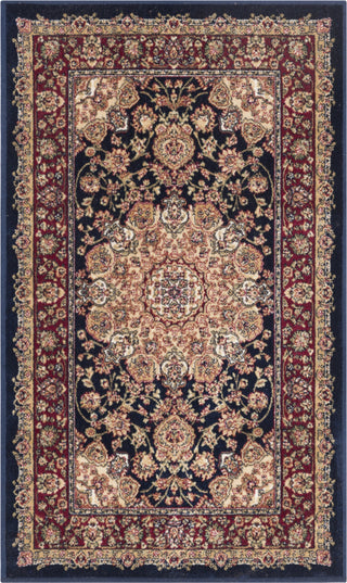 Safavieh Atlas ATL668B Navy/Red Area Rug