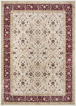 Safavieh Atlas ATL670R Ivory/Red Area Rug 