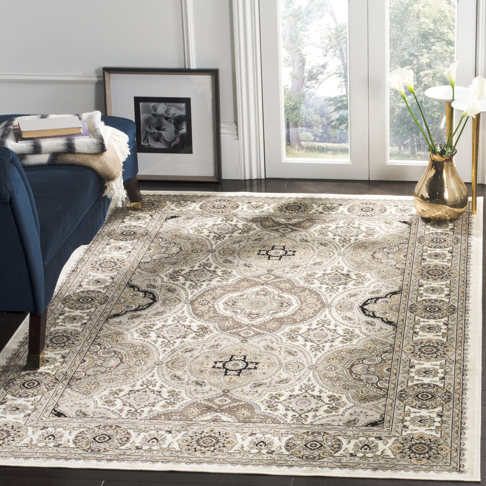 Safavieh Atlas ATL675C Taupe/Ivory Area Rug  Feature